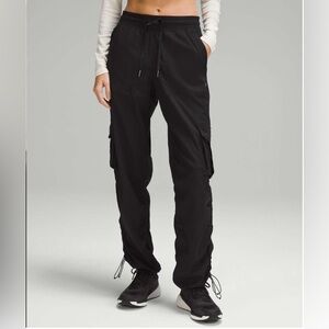 Lululemon Dance Studio Relaxed-Fit Mid-Rise CargoPants in Black Regular Inseam